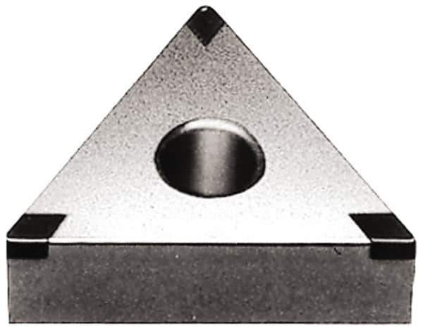 Tungaloy - 3QP-TNGA331 Grade BX310 PCBN Turning Insert - Uncoated, 60° Triangle, 3/8" Inscr Circle, 3/16" Thick, 1/64" Corner Radius - Apex Tool & Supply