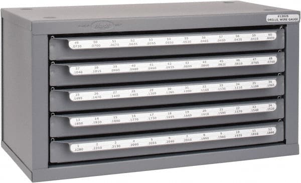 Huot - #60 to #1 Drill Bit Dispenser - Apex Tool & Supply
