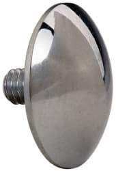 Mitutoyo - #4-48, 1/2" Ball Diam, Carbide Spherical Contact Point - 1/8" Contact Point Length, Use with AGD 1,2,3,4 - Apex Tool & Supply