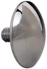 Mitutoyo - #4-48, 1/2" Ball Diam, Carbide Spherical Contact Point - 1/8" Contact Point Length, Use with AGD 1,2,3,4 - Apex Tool & Supply