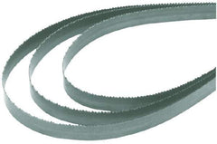 M.K. MORSE - 10 to 14 TPI, 8' 11" Long x 3/4" Wide x 0.035" Thick, Welded Band Saw Blade - Bi-Metal, Toothed Edge, Raker Tooth Set - Apex Tool & Supply