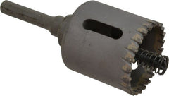 Relton - 2-1/2" Diam, 2" Cutting Depth, Toothed Edge Hole Saw - Apex Tool & Supply