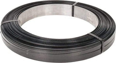 Made in USA - 2,688' Long x 1/2" Wide, Oscillated Coil Steel Strapping - 1,300 Lb Capacity, 0.023" Thick - Apex Tool & Supply