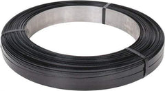 Made in USA - 2,478' Long x 5/8" Wide, Oscillated Coil Steel Strapping - 1,460 Lb Capacity, 0.02" Thick - Apex Tool & Supply