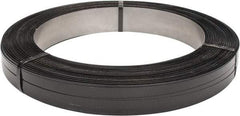Made in USA - 1,649' Long x 3/4" Wide, Oscillated Coil Steel Strapping - 2,620 Lb Capacity, 0.025" Thick - Apex Tool & Supply