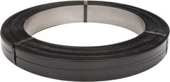 Made in USA - 1,378' Long x 3/4" Wide, Oscillated Coil Steel Strapping - 3,050 Lb Capacity, 0.029" Thick - Apex Tool & Supply