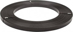 Made in USA - 851' Long x 1-1/4" Wide, Ribbon Wound Coil Steel Strapping - 5,250 Lb Capacity, 0.029" Thick - Apex Tool & Supply