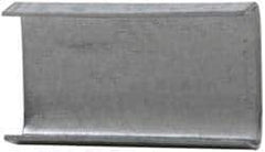 Made in USA - 1/2 Inch Wide, Snap On, Steel Open Seal - 5,000 Piece - Apex Tool & Supply