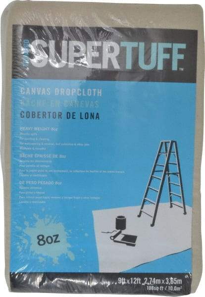 TRIMACO - Heavyweight 8 oz Canvas Drop Cloth - 12' x 9' - Apex Tool & Supply