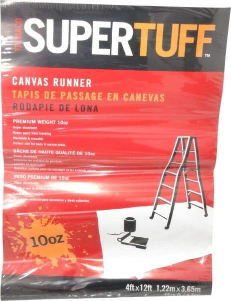 TRIMACO - Extra Heavyweight 10 oz Canvas Drop Cloth - 12' x 4' - Apex Tool & Supply