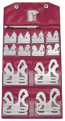 SPI - 9/32 Inch Radius Gage - Satin Chrome Finish, Steel - Apex Tool & Supply