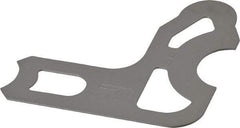 SPI - 3/8 Inch Radius Gage - Satin Chrome Finish, Steel - Apex Tool & Supply