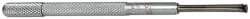 SPI - 0.125 to 0.2 Inch Measurement, 0.88 Inch Gage Depth, Small Hole Gage - 3 Inch Overall Length, Satin Chrome Finish, Half Ball - Apex Tool & Supply