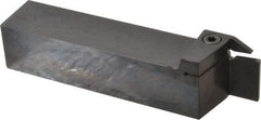 Kennametal - External Thread, 0.67" Max Depth of Cut, 4mm Min Groove Width, 6" OAL, Right Hand Indexable Grooving Cutoff Toolholder - 1-1/4" Shank Height x 1-1/4" Shank Width, A4..04.. Insert Style, A4SM Toolholder Style, Series A4 - Apex Tool & Supply