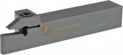 Kennametal - External Thread, 0.94" Max Depth of Cut, 8mm Min Groove Width, 6" OAL, Right Hand Indexable Grooving Cutoff Toolholder - 1" Shank Height x 1" Shank Width, A4..08.. Insert Style, A4SM Toolholder Style, Series A4 - Apex Tool & Supply
