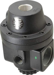 Norgren - 1-1/4 NPT Port, 300 CFM, Zinc/Aluminum Air Pilot Operated Regulator - 10 to 400 psi Range, 400 Max psi Supply Pressure, 4.16" Wide x 5.97" High - Apex Tool & Supply