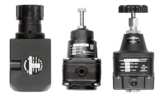 Norgren - 1/4 NPT Port, 6.4 CFM, Aluminum Remote Pilot Regulator - 5 to 125 psi Range, 450 Max psi Supply Pressure, 2.47" Wide x 5.24" High - Apex Tool & Supply