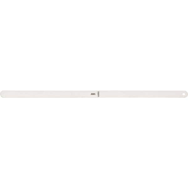 Starrett - 0.0005 Inch Thick x 1/2 Inch Wide x 12 Inch Leaf Length, Parallel Feeler Gage - Apex Tool & Supply
