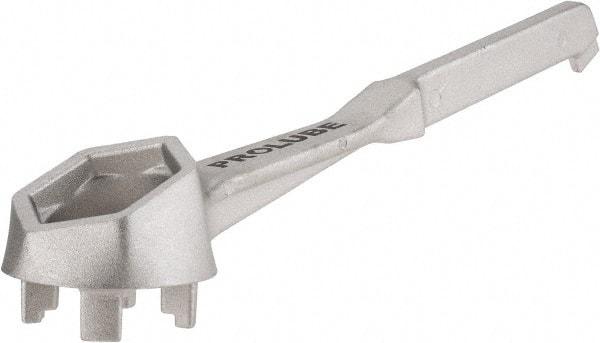 Value Collection - 10-1/2" Long Non-Sparking Aluminum Drum Plug Wrench - For Use with 2" and 3/4" Bungs - Apex Tool & Supply