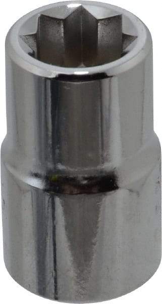 Proto - 7/16", 1/2" Drive, Standard Hand Socket - 8 Points, 1-7/16" OAL, Alloy Steel, Chrome Finish - Apex Tool & Supply