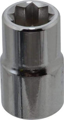 Proto - 7/16", 1/2" Drive, Standard Hand Socket - 8 Points, 1-7/16" OAL, Alloy Steel, Chrome Finish - Apex Tool & Supply