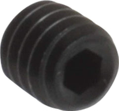 Value Collection - #4-48 UNF, 1/8" OAL, Cup Point Set Screw - Grade 8 Alloy Steel, 0.05" Key - Apex Tool & Supply