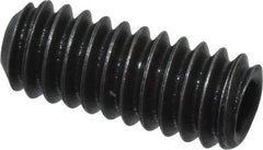 Value Collection - #5-40 UNC, 5/16" OAL, Cup Point Set Screw - Grade 8 Alloy Steel, 1/16" Key - Apex Tool & Supply