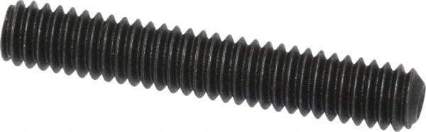 Value Collection - #8-32 UNC, 1" OAL, Cup Point Set Screw - Grade 8 Alloy Steel, 5/64" Key - Apex Tool & Supply