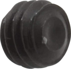 Value Collection - #10-32 UNF, 1/8" OAL, Cup Point Set Screw - Grade 8 Alloy Steel, 3/32" Key - Apex Tool & Supply