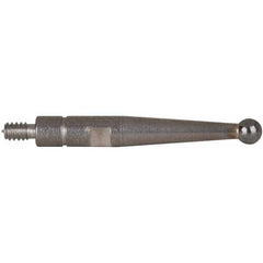 NES - Test Indicator Contact Points Ball Material: Carbide For Use With: Mitutoyo Model 513-202N - Apex Tool & Supply
