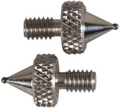 NES - #4-48, 1/16" Ball Diam, Carbide Ball Contact Point - 1/4" Contact Point Length - Apex Tool & Supply