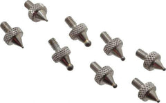 Value Collection - Carbide, Ball Test Indicator Contact Point - 1/4" Contact Point Length, Use with IPD Gages - Apex Tool & Supply