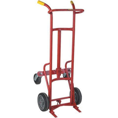 Wesco Industrial Products - 1,000 Lb Load Capacity, 30, 55 & 85 Gal Pail Tipper - 24" Wide x 58" High, 4 Steel Wheels - Apex Tool & Supply