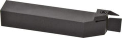 Kennametal - External Thread, 0.67" Max Depth of Cut, 0.079" Min Groove Width, 6" OAL, Right Hand Indexable Grooving Cutoff Toolholder - 1" Shank Height x 1" Shank Width, A4..02.. Insert Style, A4SM Toolholder Style, Series A4 - Apex Tool & Supply