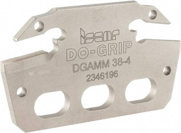 Iscar - Right Hand, 0.157 Inch Insert Width, Indexable Cutoff and Grooving Support Blade - DGAMM38-4 BLADE - Apex Tool & Supply
