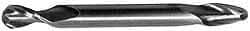 OSG - 3/32" Diam, 9/32" LOC, 2 Flute Cobalt Ball End Mill - Uncoated, Double End, 2-1/4" OAL, 3/16" Shank Diam, Spiral Flute - Apex Tool & Supply