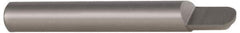Accupro - 1/2" Shank Diam, 2" OAL, 1/2" Cut Diam, Ball Engraving Cutter - 9/16" LOC, 1 Flute, Right Hand Cut, Micrograin Solid Carbide, Uncoated - Apex Tool & Supply