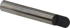 Accupro - 5/16" Shank Diam, 2" OAL, 5/16" Cut Diam, Ball Engraving Cutter - 3/8" LOC, 1 Flute, Right Hand Cut, Micrograin Solid Carbide, Uncoated - Apex Tool & Supply