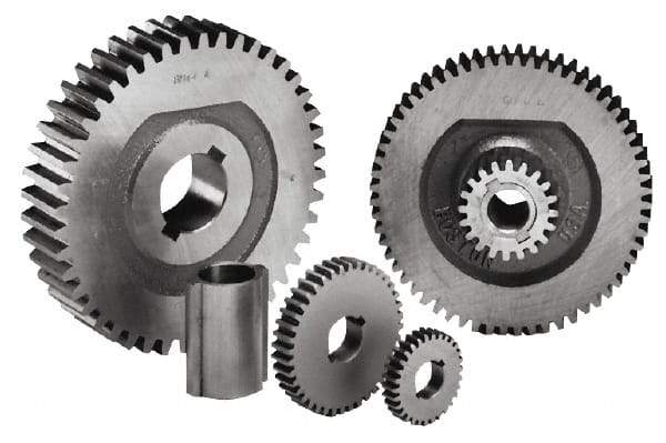 Boston Gear - 12 Pitch, 2-3/4" Pitch Diam, 2.917" OD, 33 Tooth Spur Gear - 3/4" Face Width, 1" Bore Diam, 14.5° Pressure Angle, Steel - Apex Tool & Supply