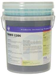 Master Fluid Solutions - Trim E206, 1 Gal & 5 Gal Bottle/Pail Cutting & Cleaning Fluid - Water Soluble - Apex Tool & Supply