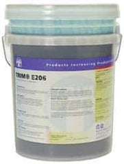 Master Fluid Solutions - Trim E206, 1 Gal & 5 Gal Bottle/Pail Cutting & Cleaning Fluid - Water Soluble - Apex Tool & Supply