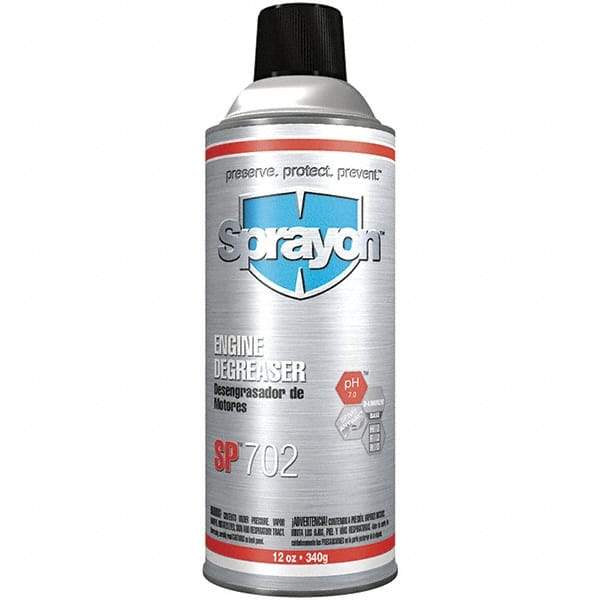 Sprayon - Engine Cleaner/Degreaser - 16 oz Aerosol Can - Apex Tool & Supply