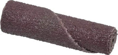 Standard Abrasives - 1/2" Max Roll Diam x 2" OAL, 60 Grit Aluminum Oxide Straight Cartridge Roll - 3/16" Pilot Hole Diam, Medium Grade - Apex Tool & Supply