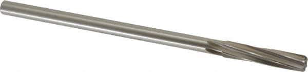 Alvord Polk - 5/16" High Speed Steel 6 Flute Chucking Reamer - Spiral Flute, 0.2792" Straight Shank, 1-1/2" Flute Length, 6" OAL - Apex Tool & Supply