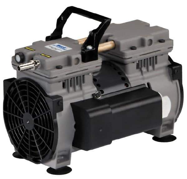 Welch Vacuum - 1/3 hp Rotary Vane Vaccum Pump - 115 Volts, 2.3 CFM, 11.7" Long x 7.2" Wide x 9-1/2" High - Apex Tool & Supply