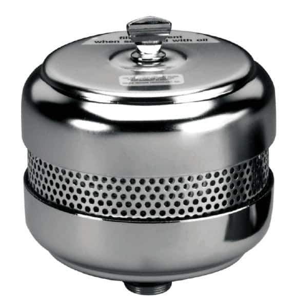 Welch Vacuum - Standard Open Exhaust Filter - For Use with 8907, 8912 & 8717, 2-1/2" Diam x 4-1/2" High - Apex Tool & Supply