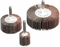 Value Collection - 8 x 1" 180 Grit Aluminum Oxide Unmounted Flap Wheel - Apex Tool & Supply