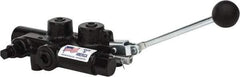 Prince - 25 GPM 3/4 Inlet Cast Iron Hydraulic Control Valve - 5-1/8" Wide x 12-1/2" Long - Apex Tool & Supply