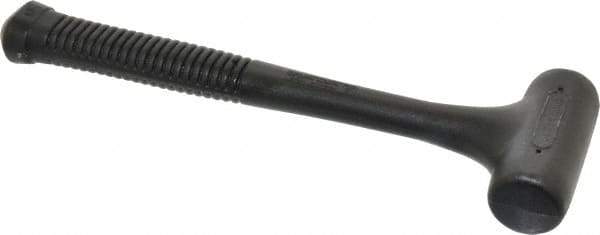 Value Collection - 10 oz Head 1-1/4" Face Diam Steel Dead Blow Hammer - 10-5/8" OAL, Steel Handle - Apex Tool & Supply