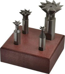 Value Collection - Dovetail Cutter Sets Included Angle: 45 Minimum Cutting Diameter (Inch): 3/8 - Apex Tool & Supply